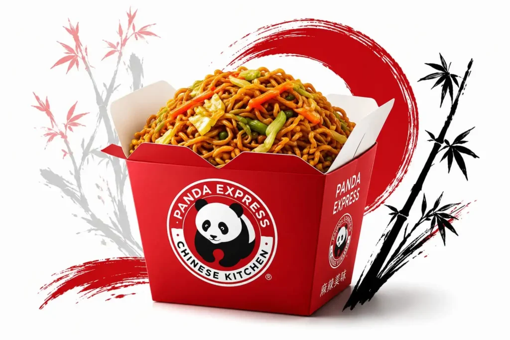 Panda Menu Sides Blog 2 Panda Express Side menu featuring chowmein in a red takeout box